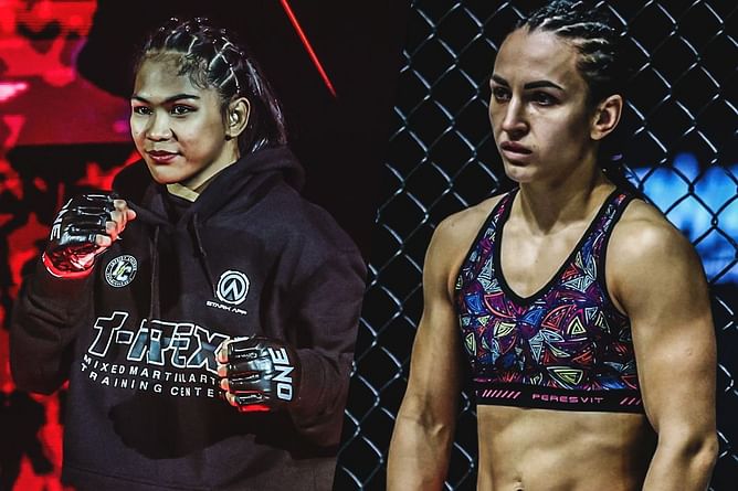 Interim atomweight MMA world title clash between Denice Zamboanga and Alyona Rassohyna rebooked for ONE Fight Night 27