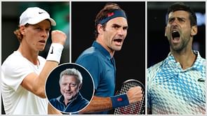 Boris Becker reacts to Jannik Sinner matching Roger Federer and Novak Djokovic's historic single-season accomplishment after ATP Finals