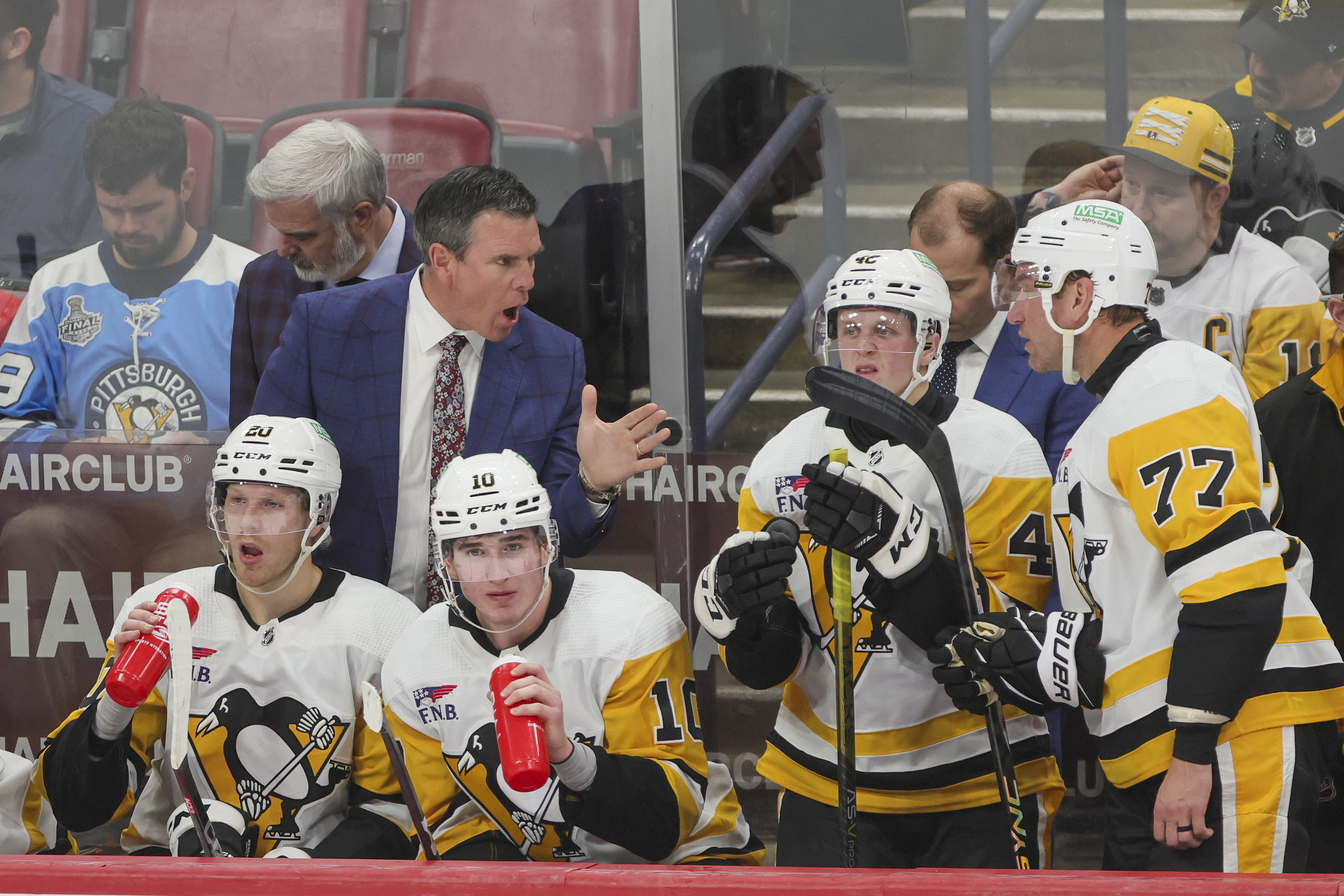 Mike Sullivan is the Penguins coach (Imagn)