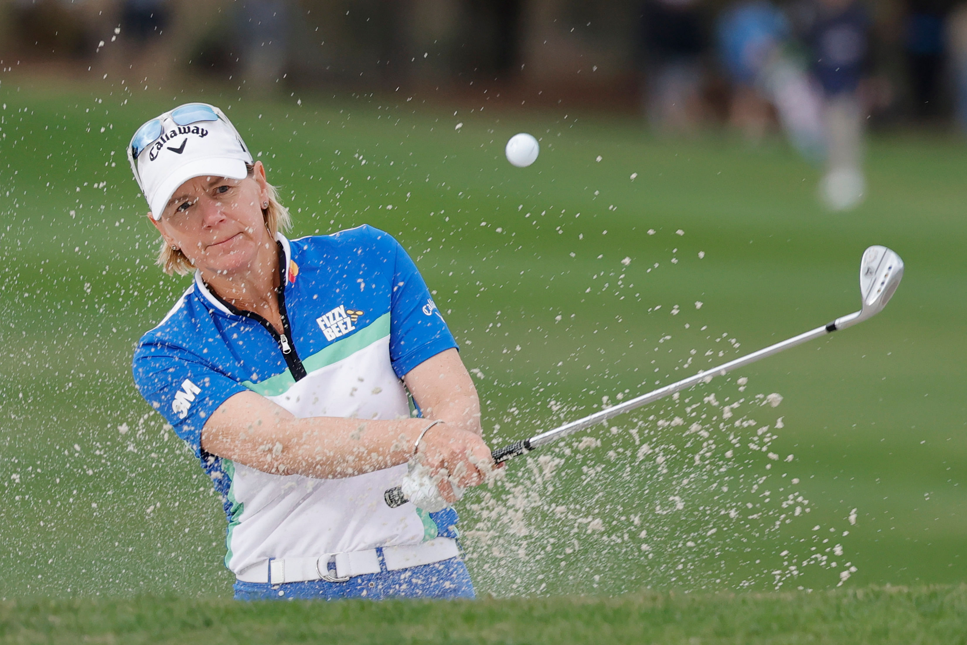 Annika Sorenstam at the 2023 PNC Championship (Source: Imagn)