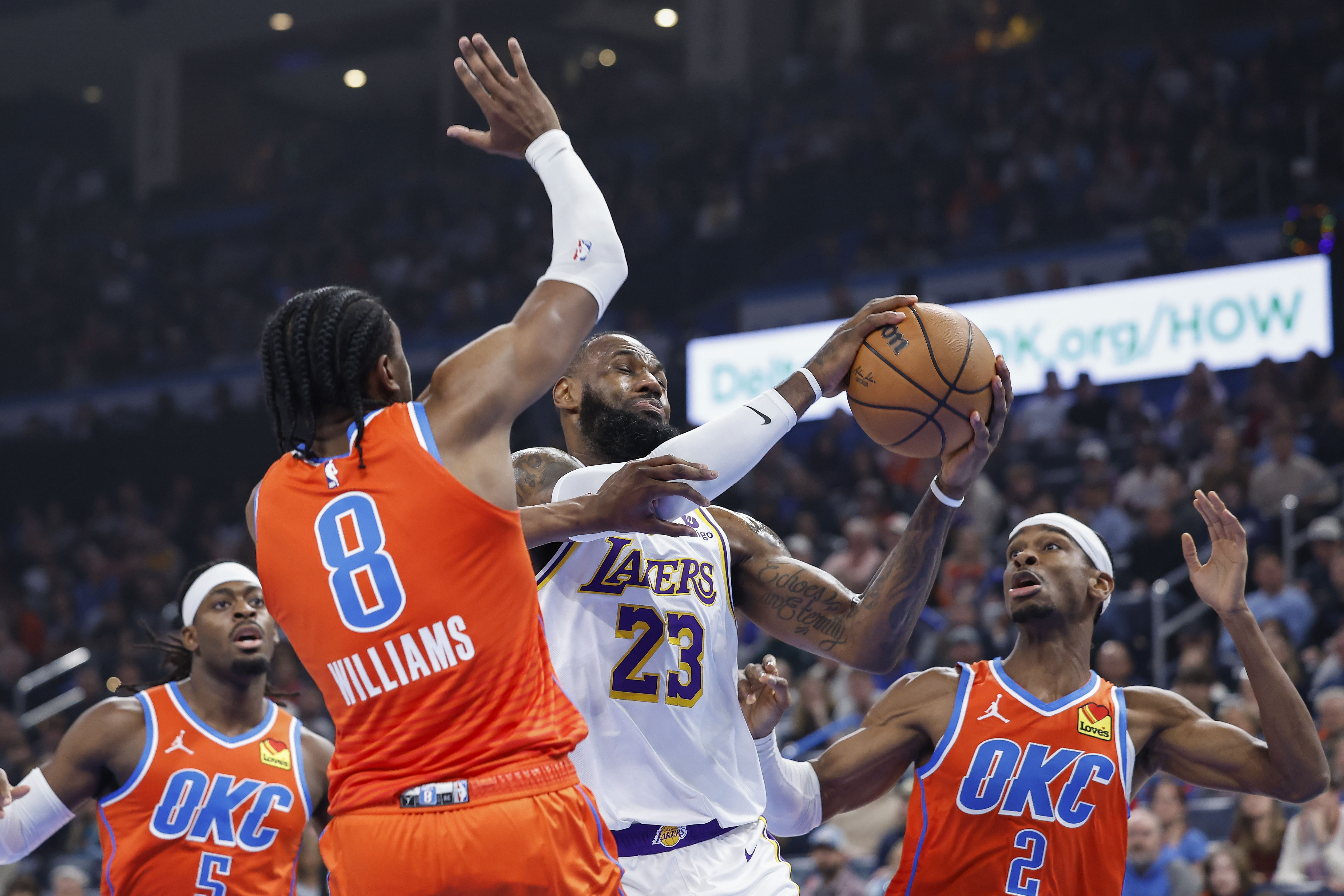 NBA: Los Angeles Lakers at Oklahoma City Thunder - Source: Imagn