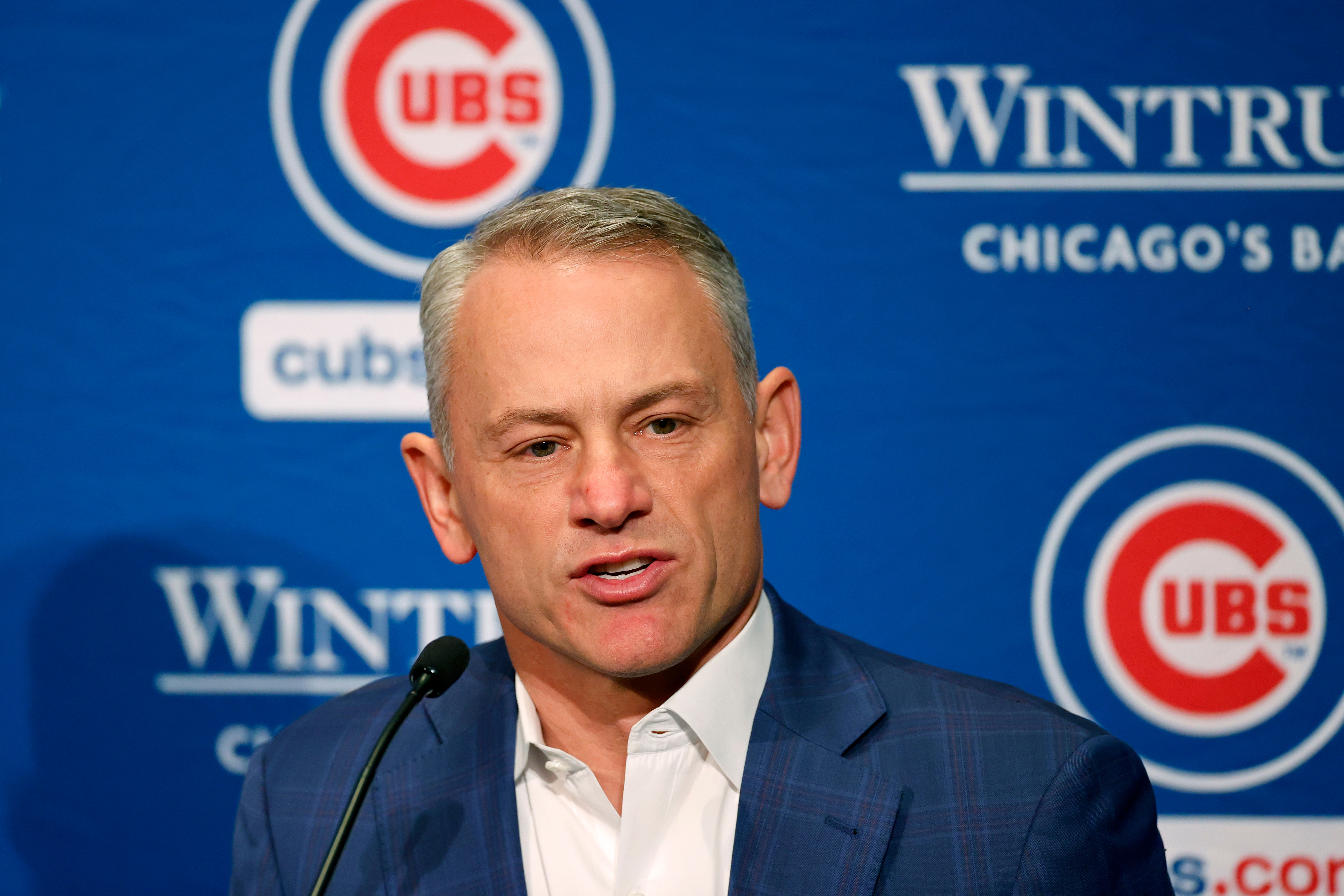 Chicago Cubs President of Baseball Ops - Jed Hoyer (Photo via IMAGN)