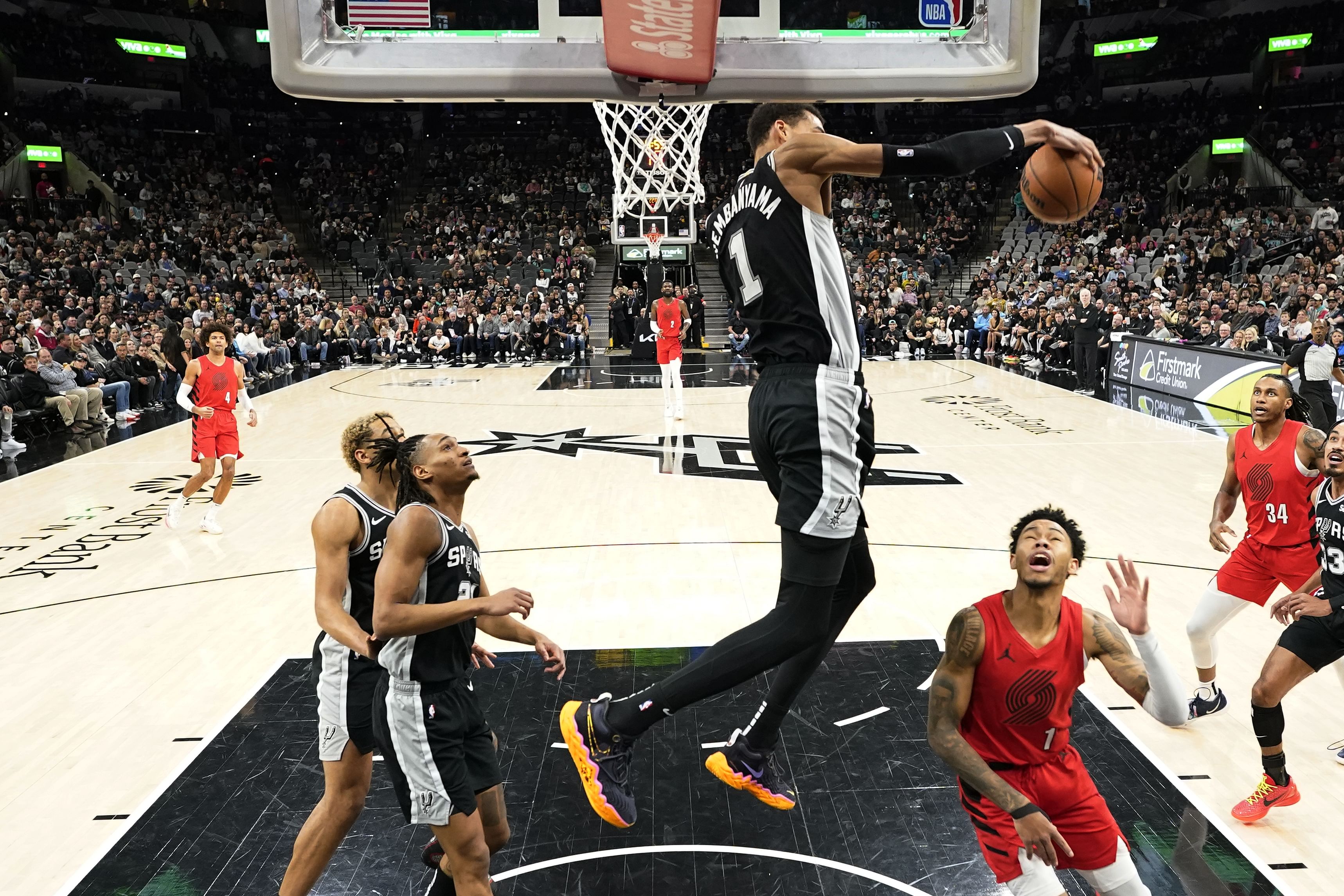 NBA: Portland Trail Blazers at San Antonio Spurs - Source: Imagn