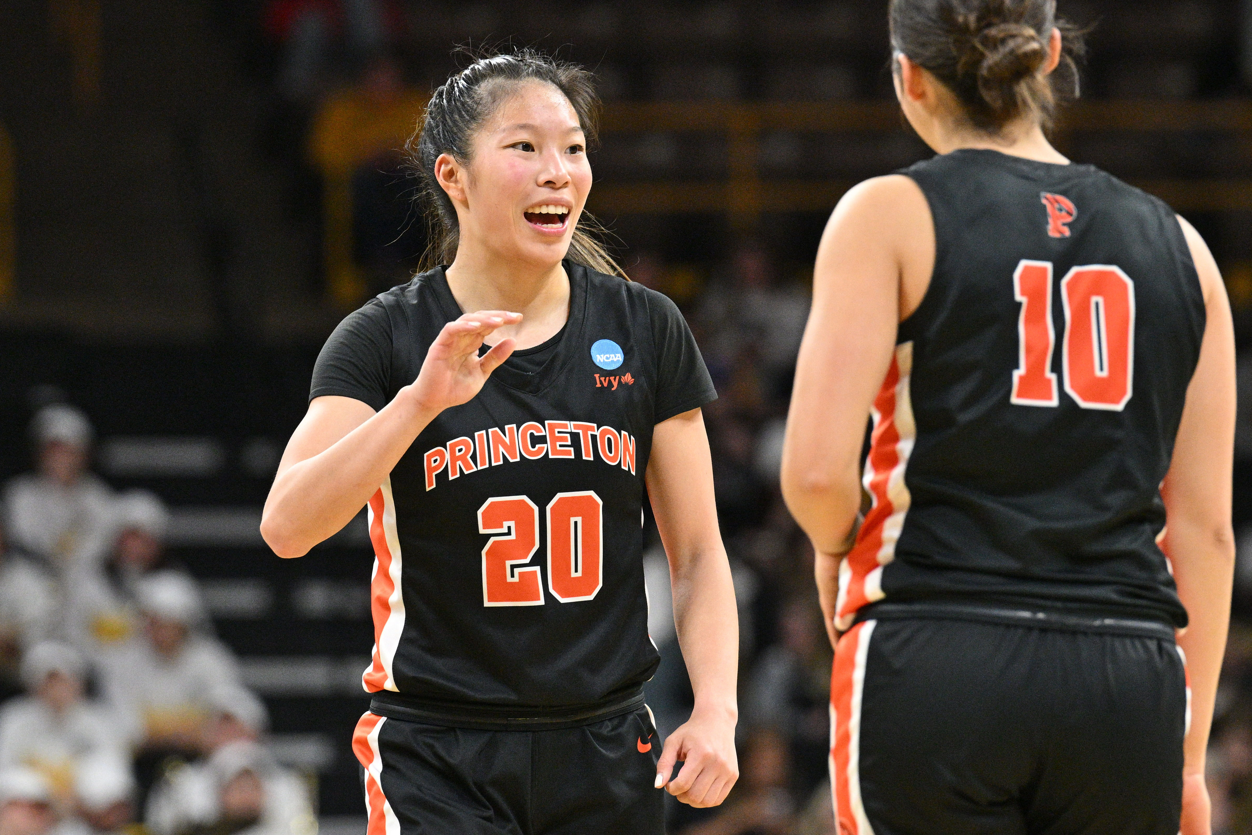 Kaitlyn Chen produced a solid performance for the UConn Huskies against the Fort Hays State Tigers. (Imagn)