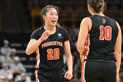 Kaitlyn Chen produced a solid performance for the UConn Huskies against the Fort Hays State Tigers. (Imagn)