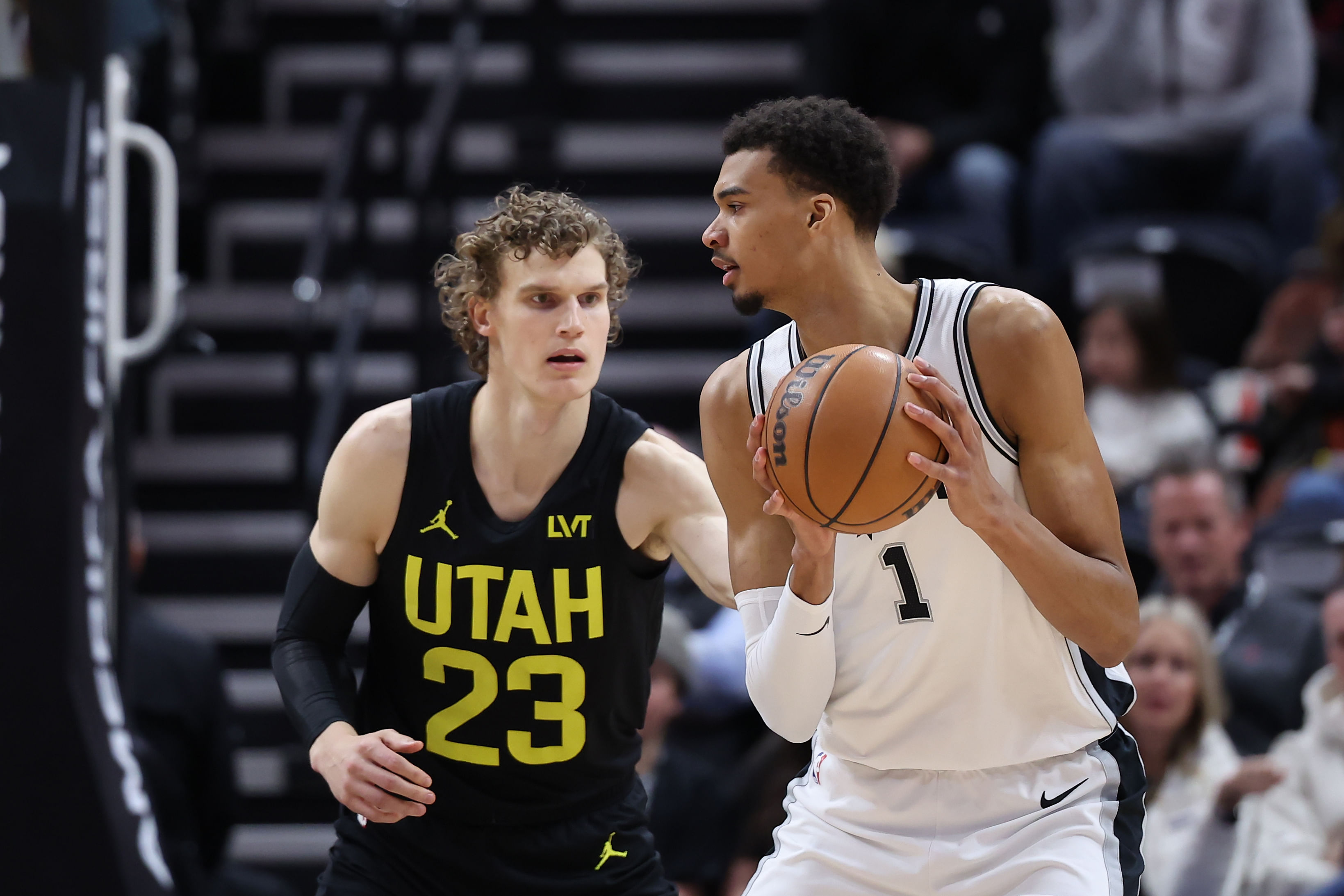 NBA: San Antonio Spurs at Utah Jazz - Source: Imagn