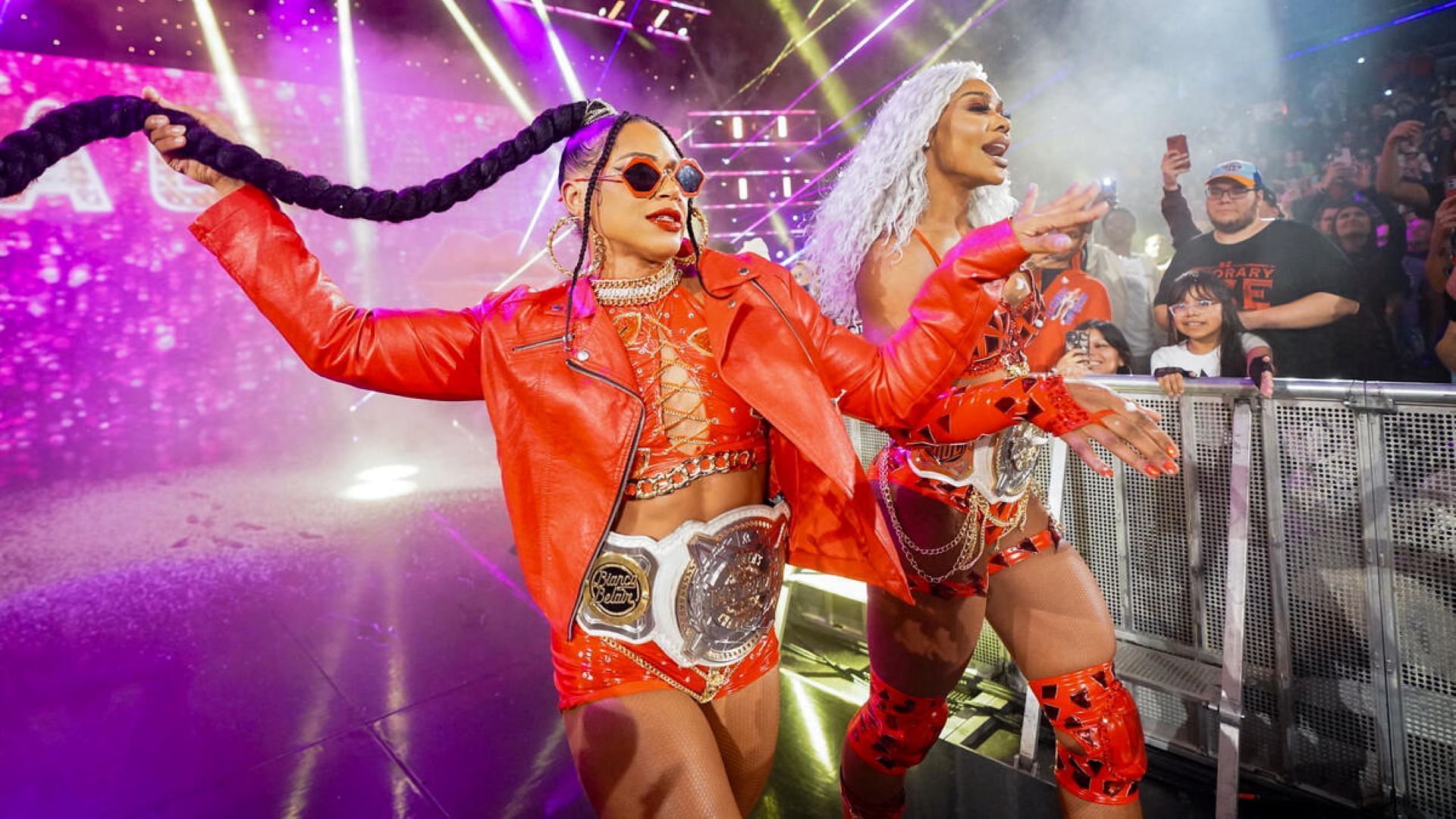 Bianca Belair and Jade Cargill are booked as two of WWE