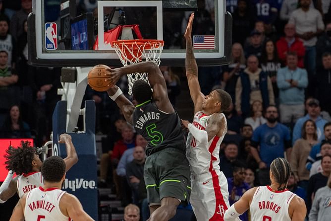 Houston Rockets vs Minnesota Timberwolves Predicted Starting Lineups and Depth Chart for Nov. 26 | 2024 Emirates NBA Cup
