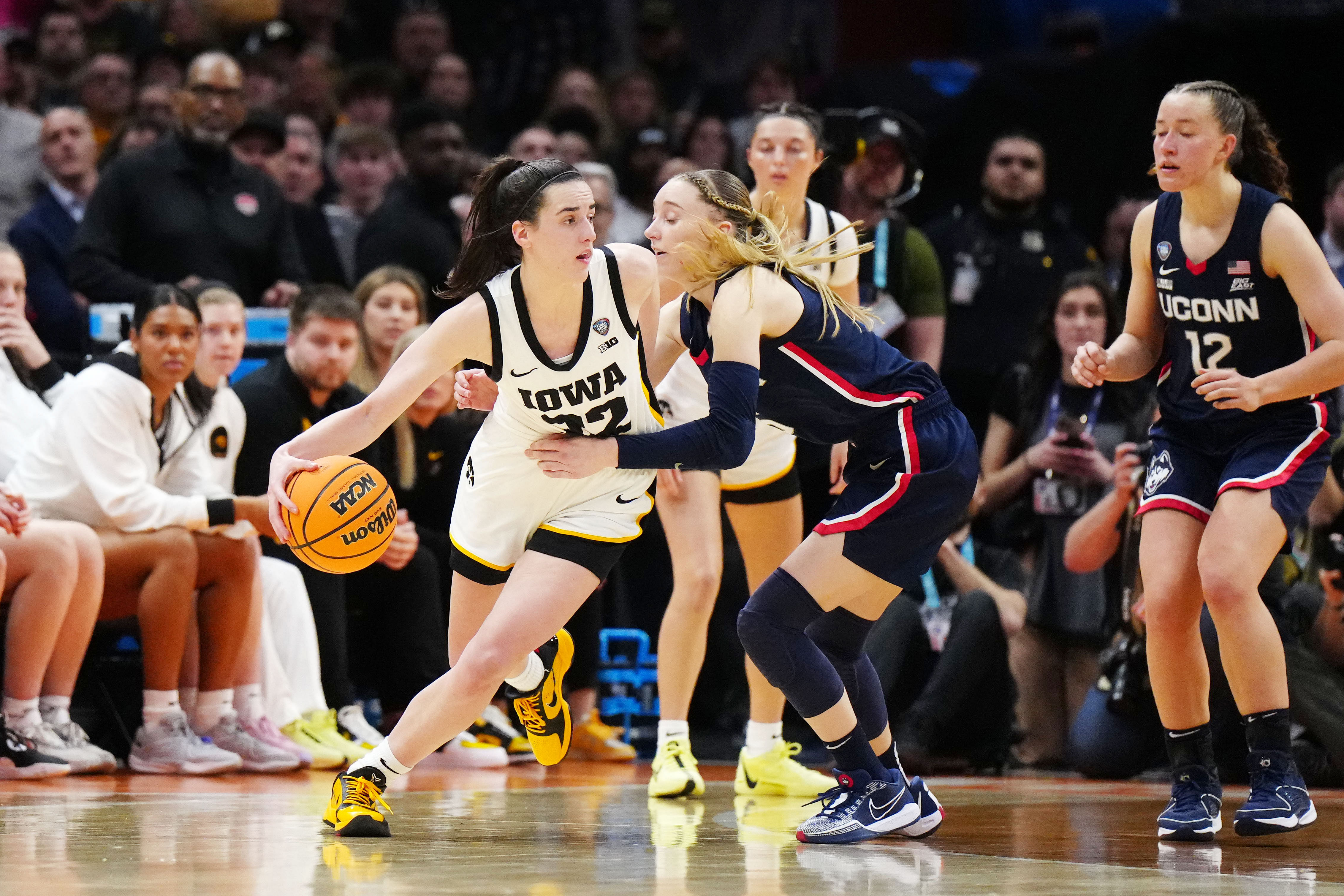 NCAA Womens Basketball: Final Four National Semifinal-Connecticut vs Iowa - Source: Imagn