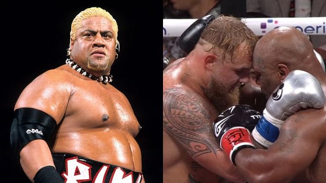 Rikishi sends a message to Mike Tyson moments after his loss to Jake Paul