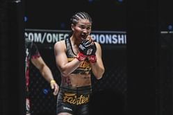 "I eat junk food!" - Stamp Fairtex living it up while recovering from harrowing knee injury