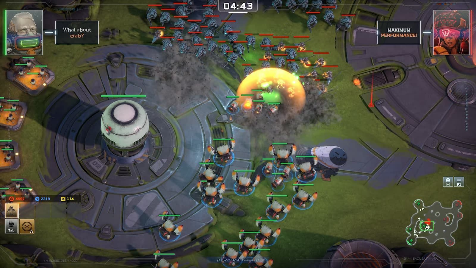 Battle Aces plays out much like StarCraft, sans the resource generation (Image via Uncapped Games)