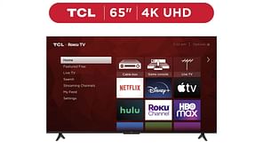 TCL 65-inch Class 4-Series 4K UHD TV available under $230 on this Black Friday 2024