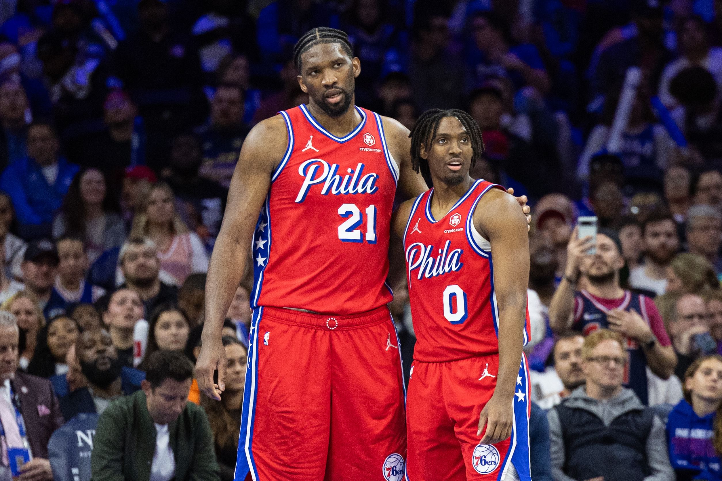 Former Sixers guard reveals details about Joel Embiid and Tyrese Maxey incident. (Photo: IMAGN)