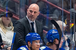 Canucks HC Rick Tochhet makes his feelings known about Tanner Jeannot's vicious hit to Brock Boeser's head