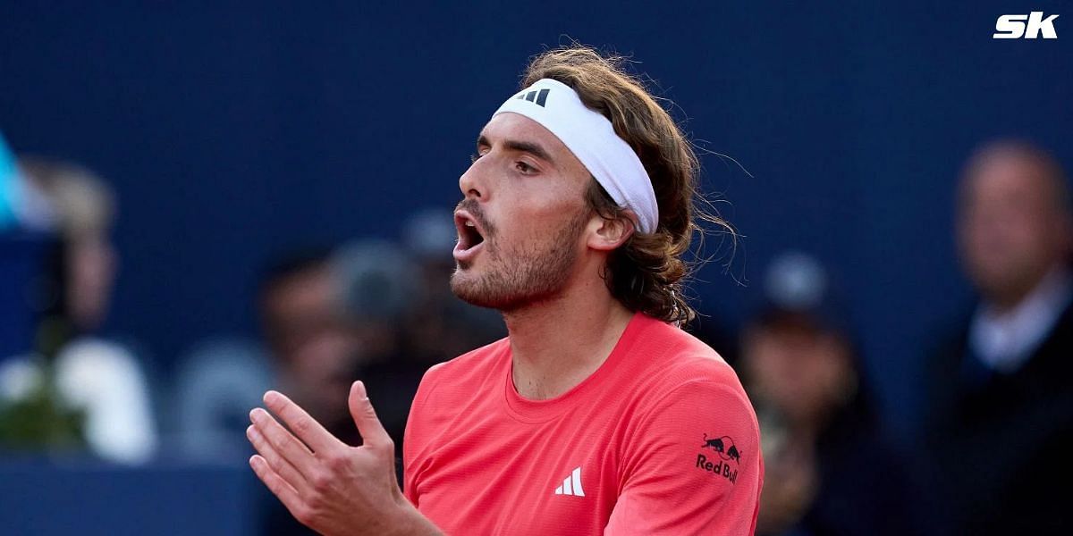 Stefanos Tsitsipas in action on the main tour - Image source: Getty 