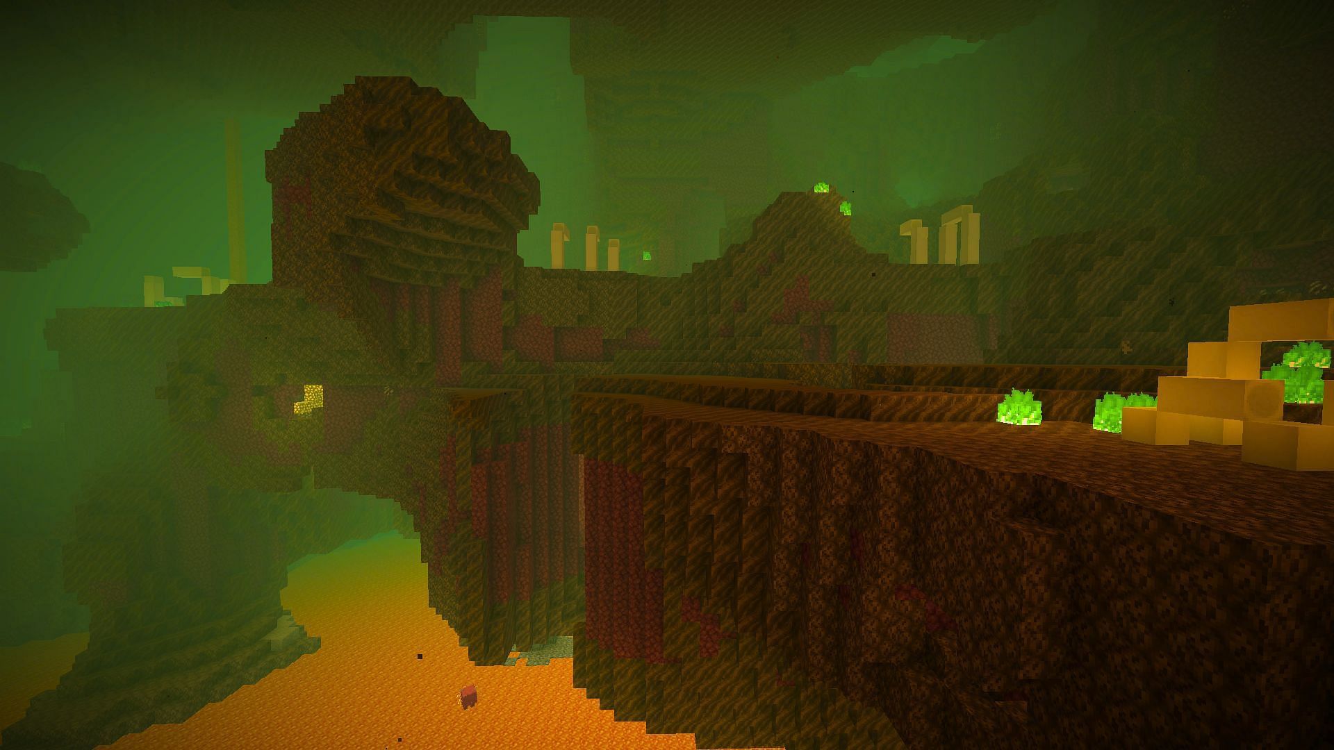 This weather would make Nether even more deadly (Image via Mojang Studios)