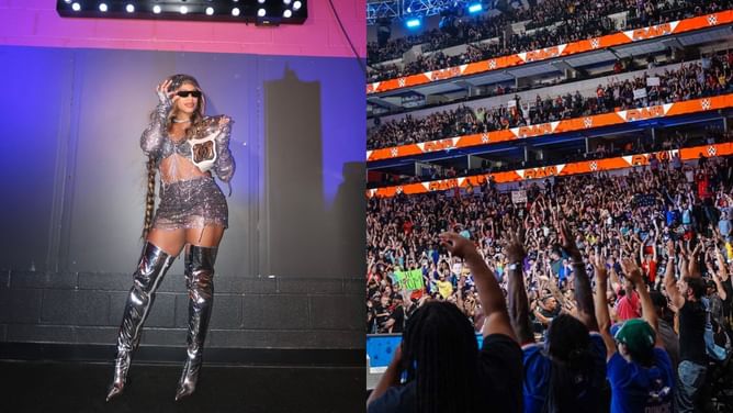 Bianca Belair sends a message after fans give her a big surprise