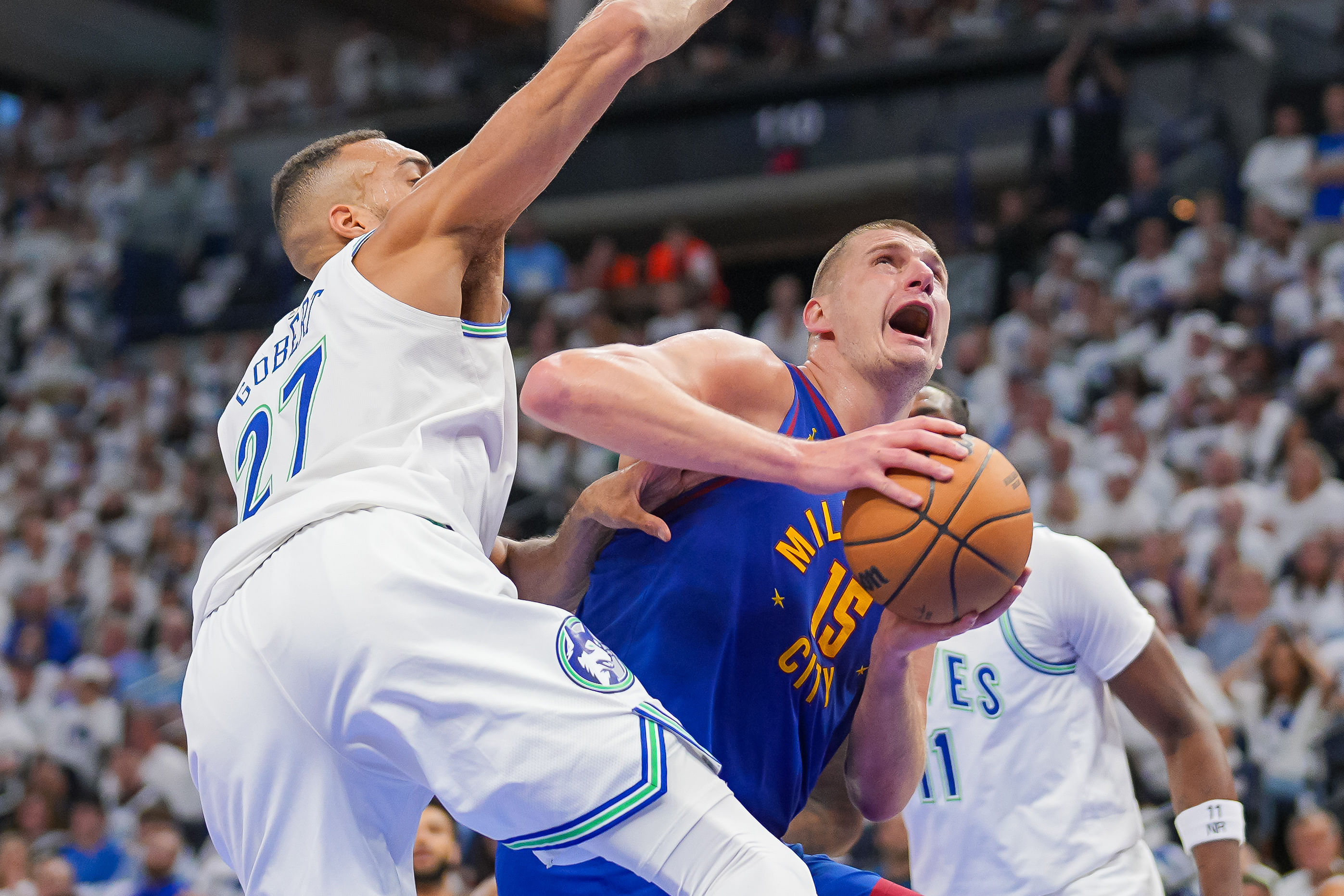 NBA: Playoffs-Denver Nuggets at Minnesota Timberwolves - Source: Imagn