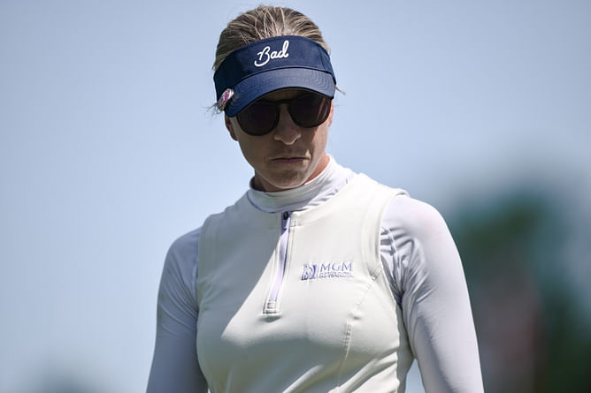 LPGA major champion Sophia Popov debuts in new role at CME Group Tour Championship