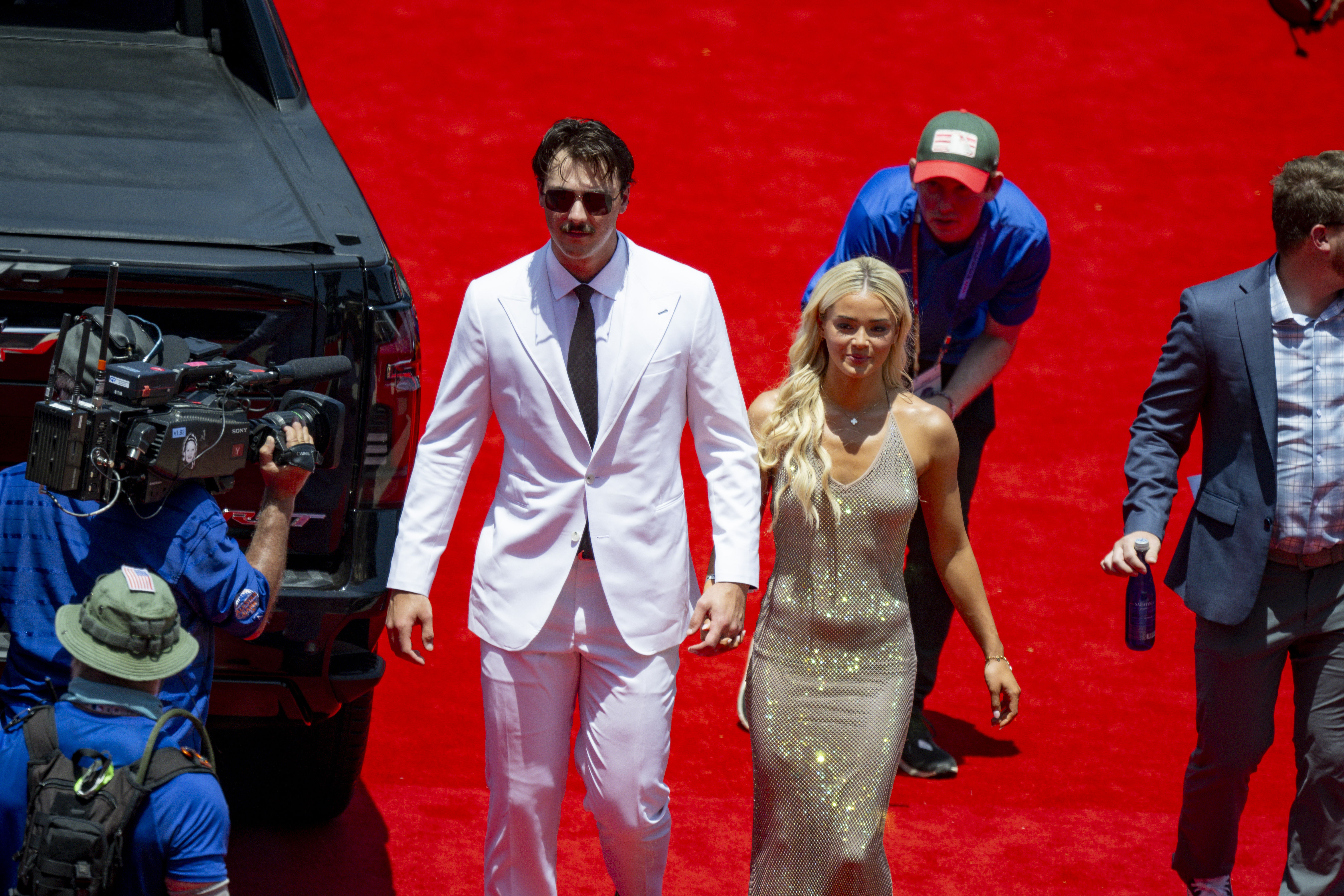 MLB All-Star Game - Paul Skenes and Olivia Dunne (Photo via IMAGN)