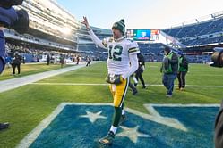 When Aaron Rodgers shouted back at Bears fans after receiving a double bird: "I f***ing own you"