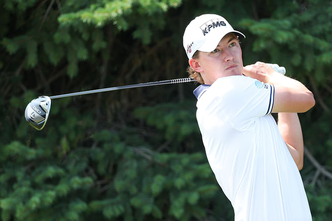 "I'm shaking right now" - Maverick McNealy reacts on winning the RSM Classic 2024