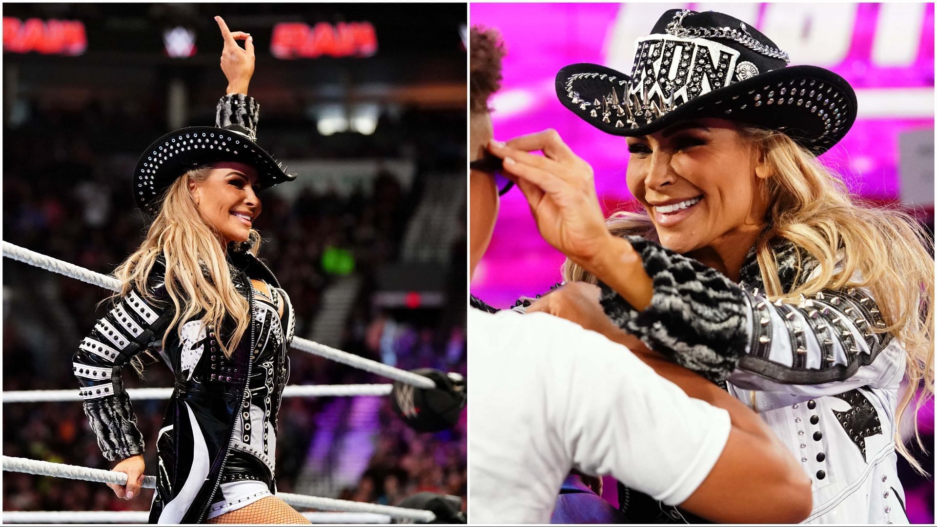 Natalya is all smiles on WWE RAW