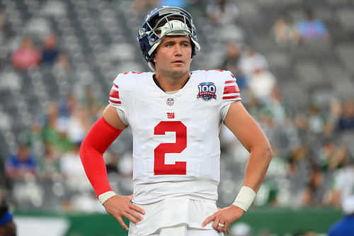 Drew Lock at New York Giants at New York Jets - Source: Imagn