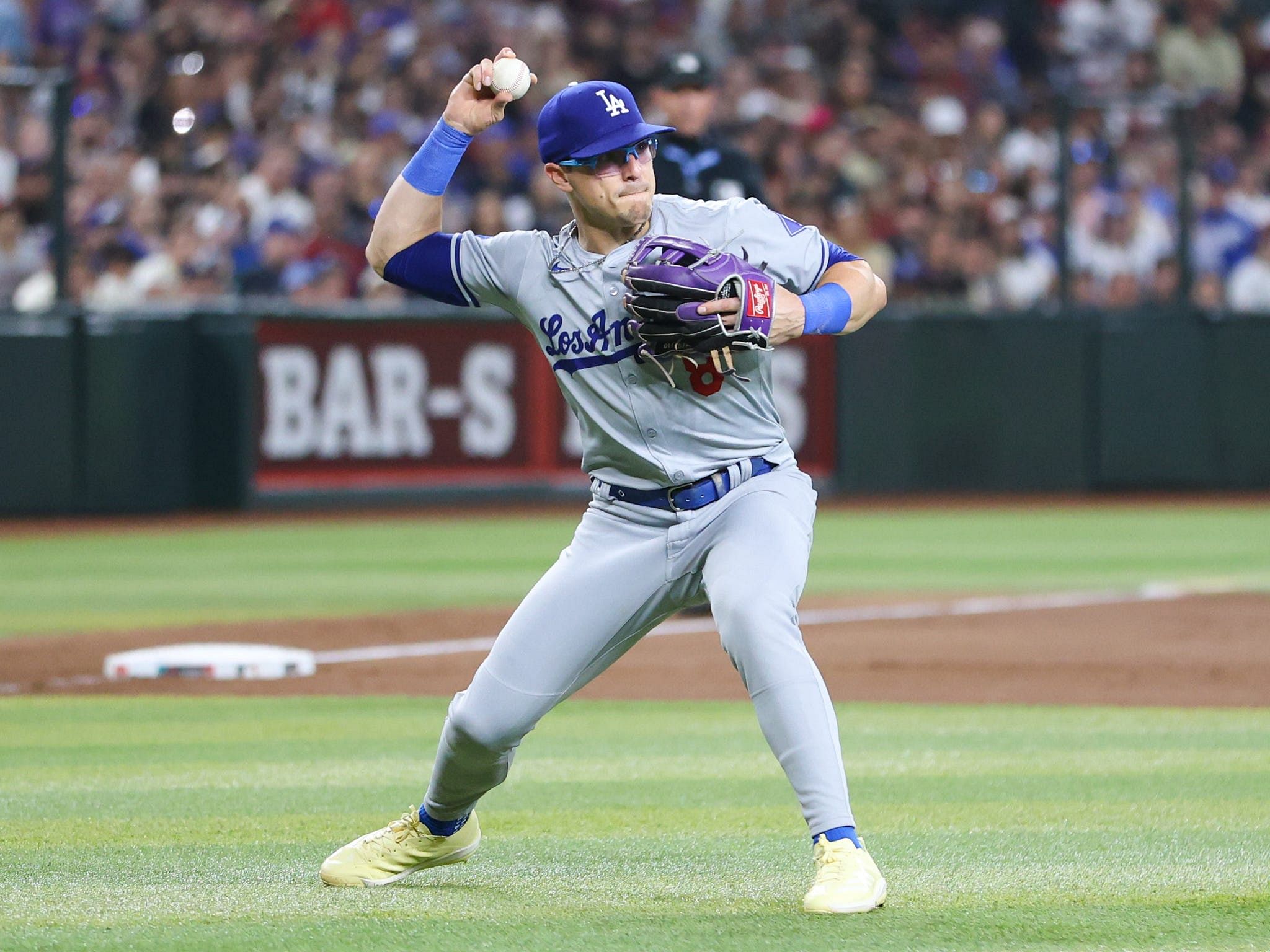 Kike Hernandez had an excellent postseason for the Dodgers (Photo Credit: IMAGN)