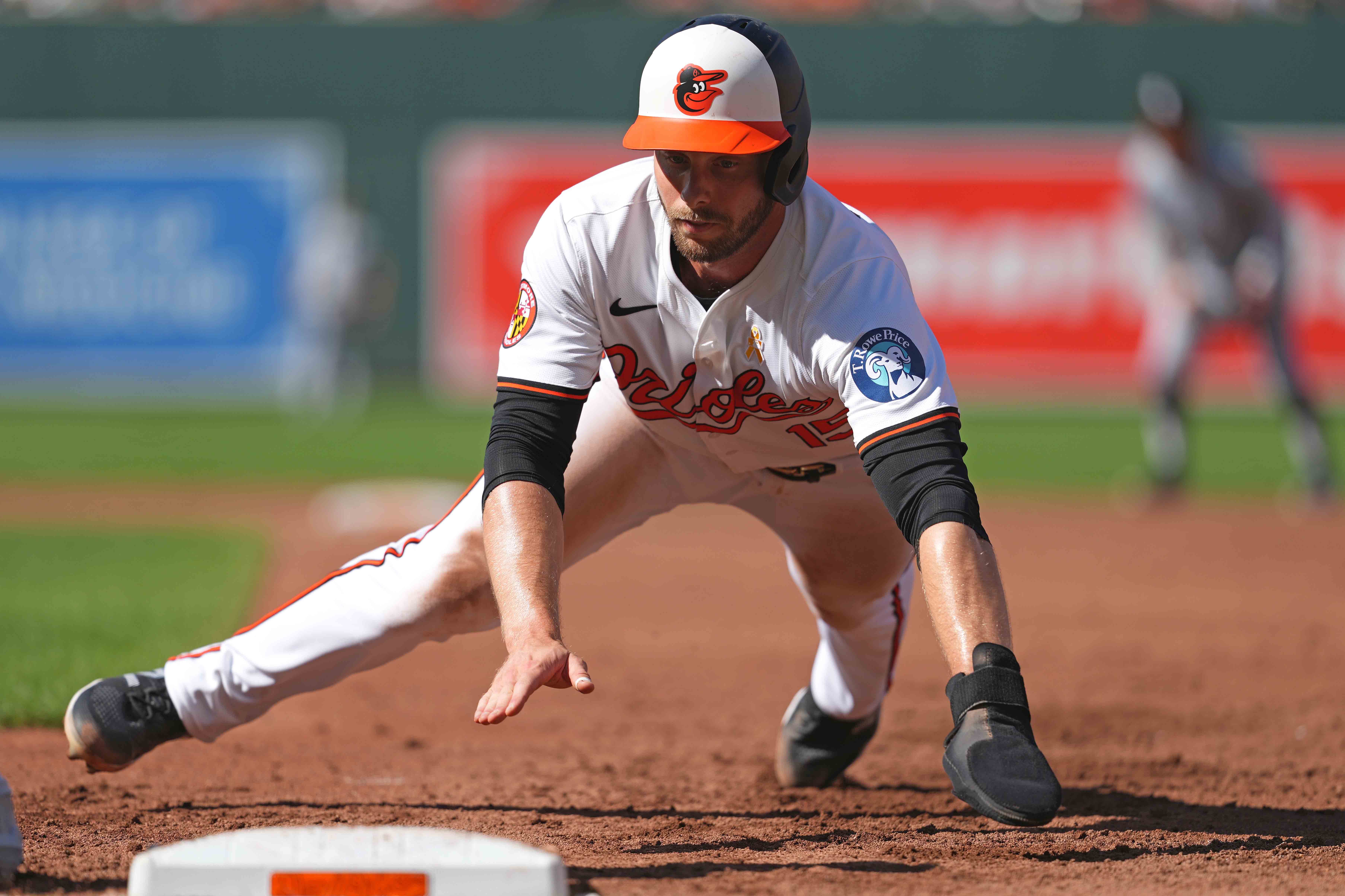 Austin Slater has landed with the White Sox (Imagn)