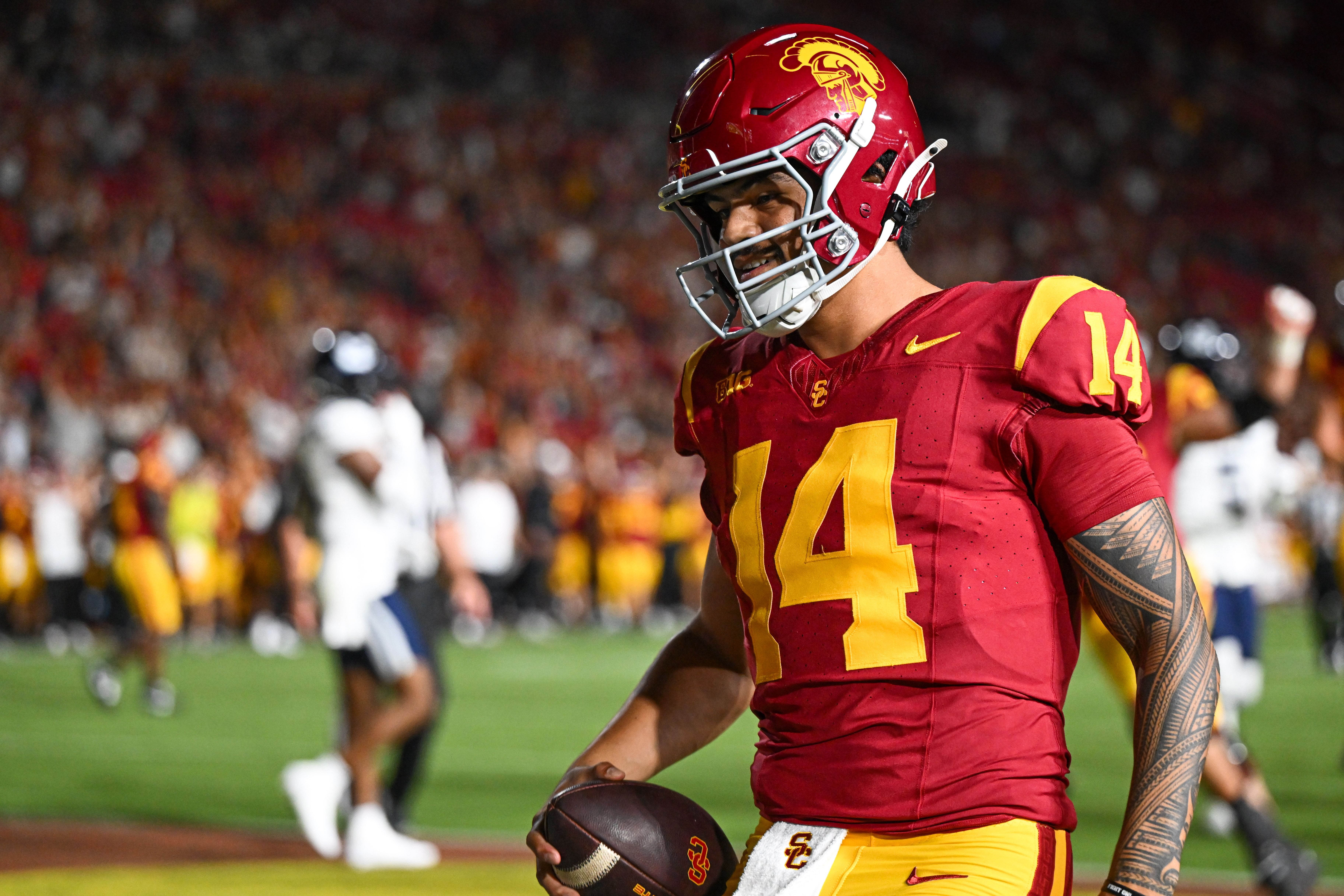 NCAA Football: Utah State at Southern California - Source: Imagn