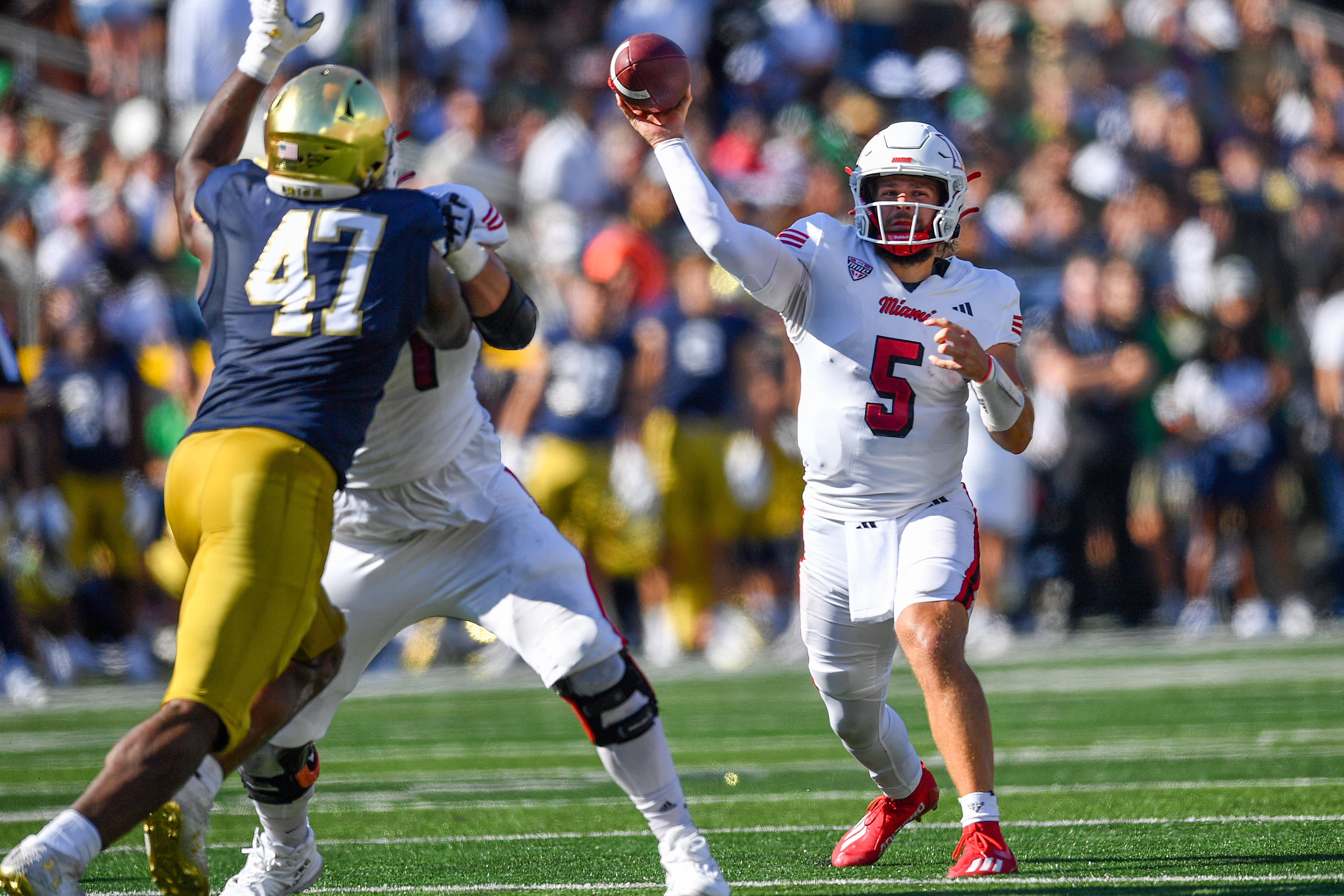 NCAA Football: Miami (OH) at Notre Dame - Source: Imagn