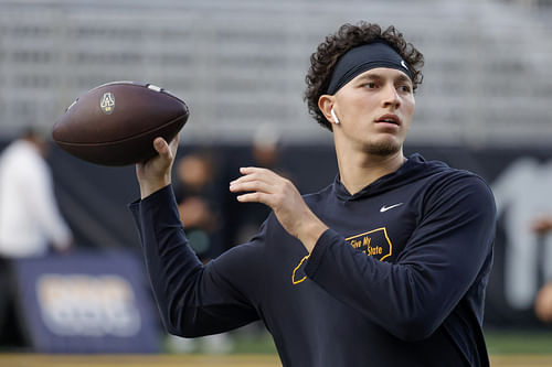 NCAA Football: App State QB Joey Aguilar - Source: Imagn