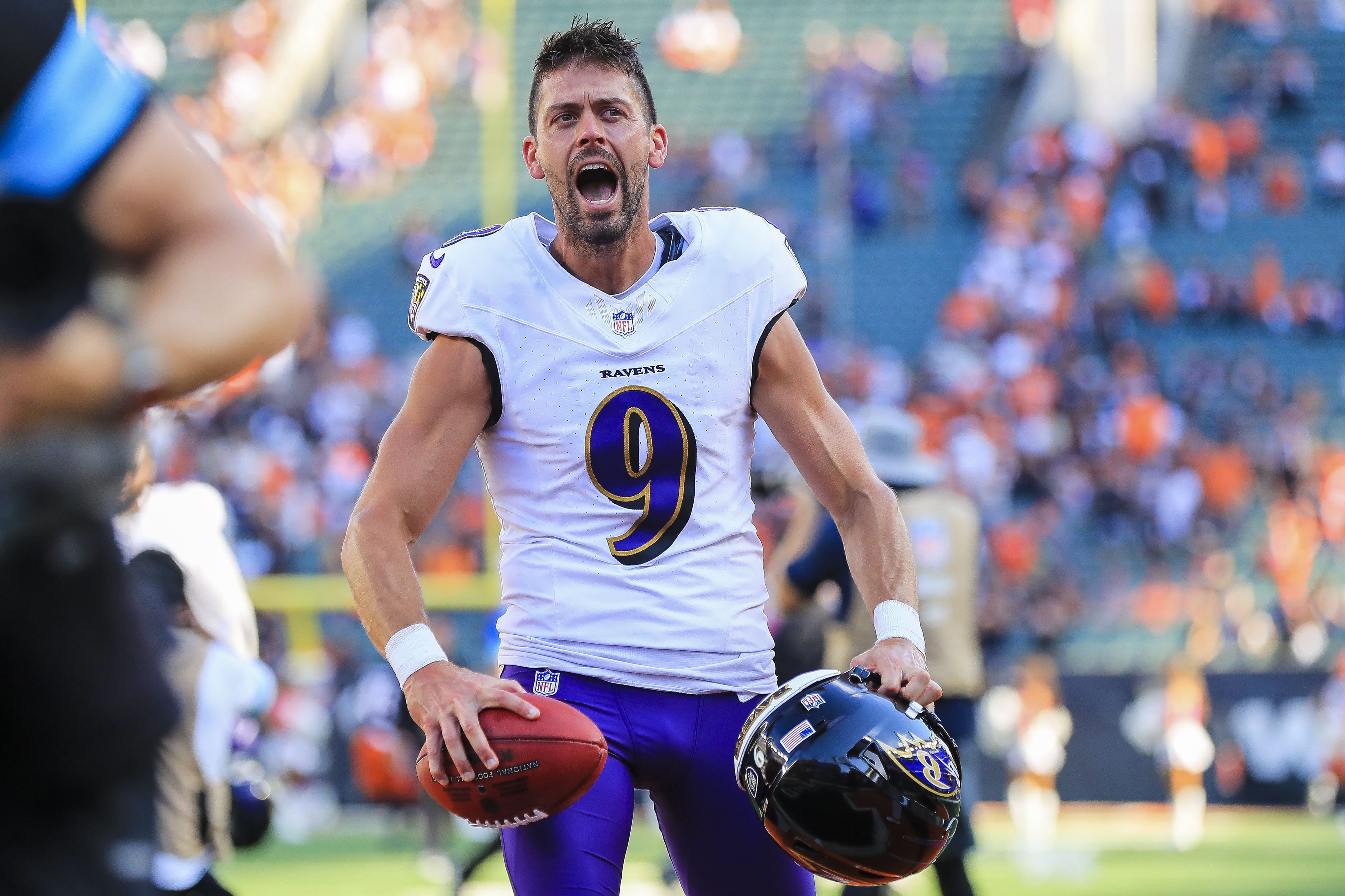 Baltimore Ravens placekicker Justin Tucker (Credits: IMAGN)