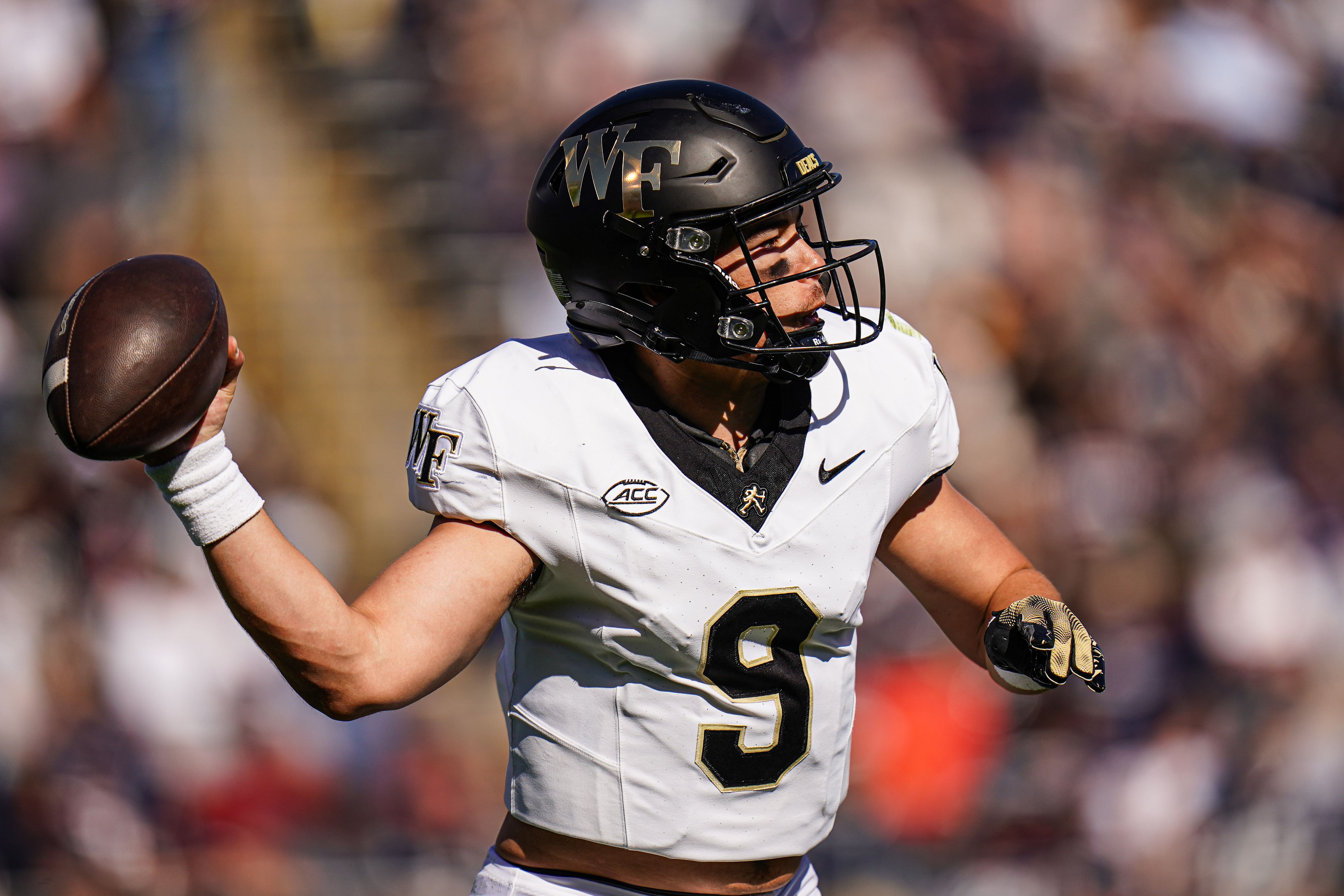 NCAA Football: Wake Forest QB Hank Bachmeier - Source: Imagn