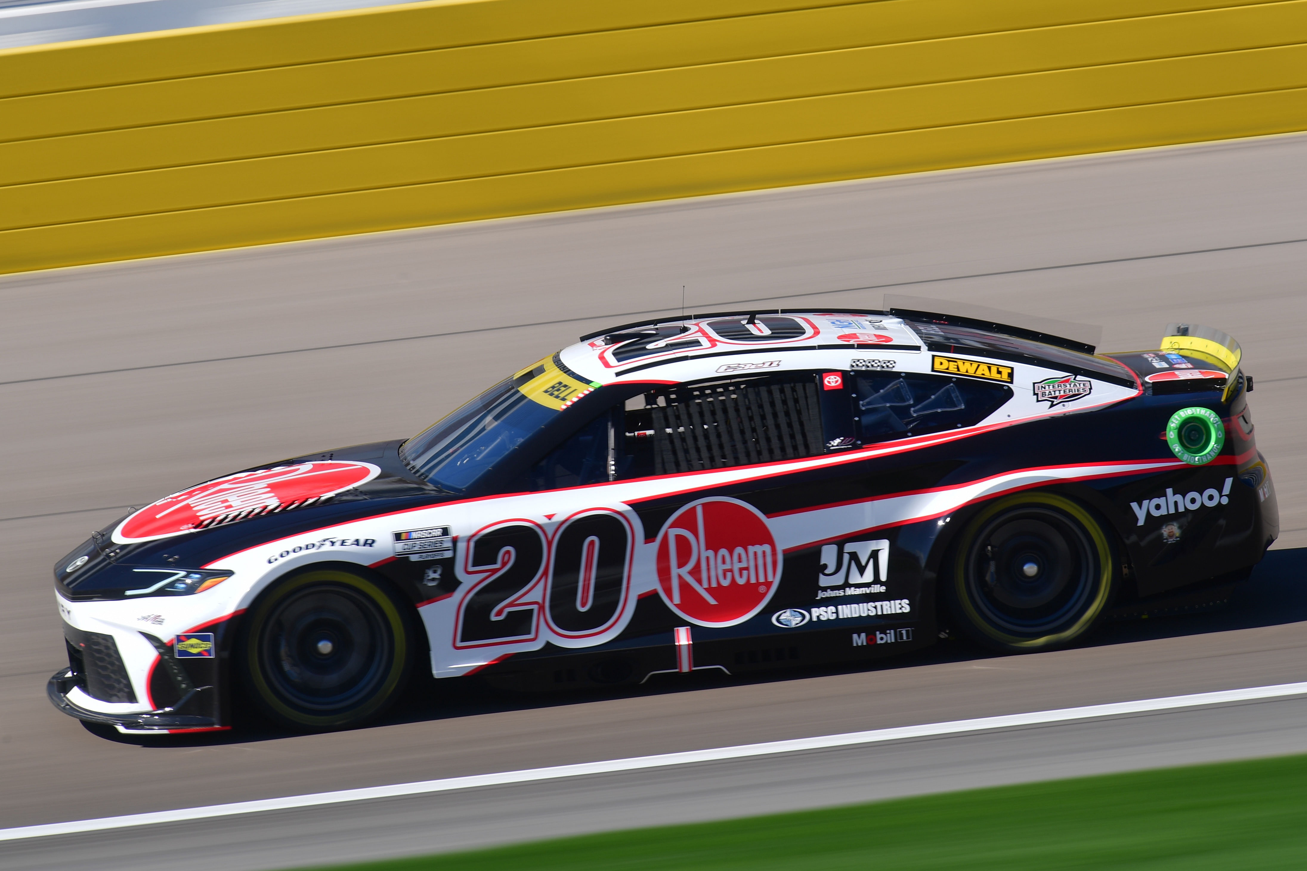 Christopher Bell drives the No. 20 Toyota Camry for Joe Gibbs Racing - Source: Imagn