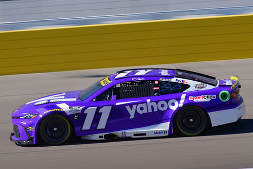 Denny Hamlin in the No. 11 Toyota Camry for Joe Gibbs Racing - Source: Imagn