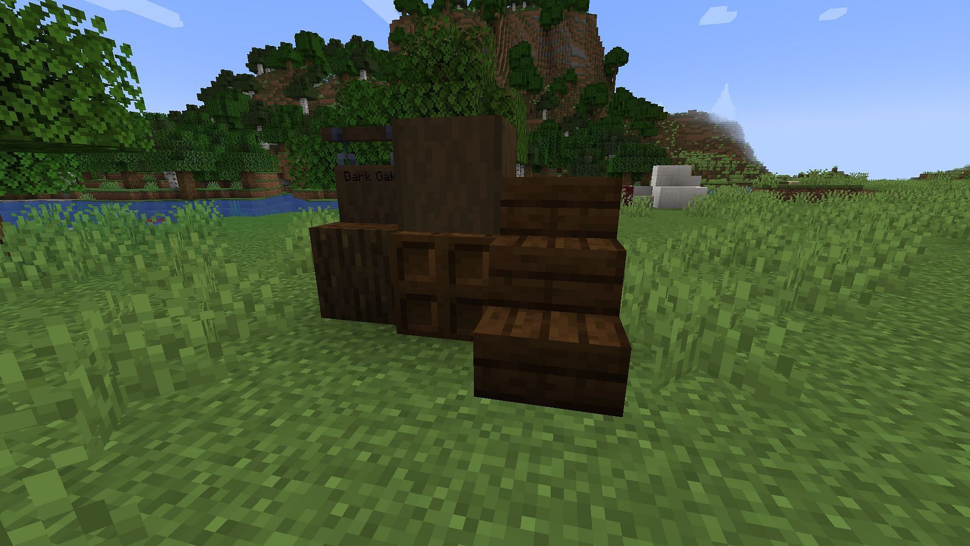 Dark oak is a classic that never misses (Image via Mojang Studios)