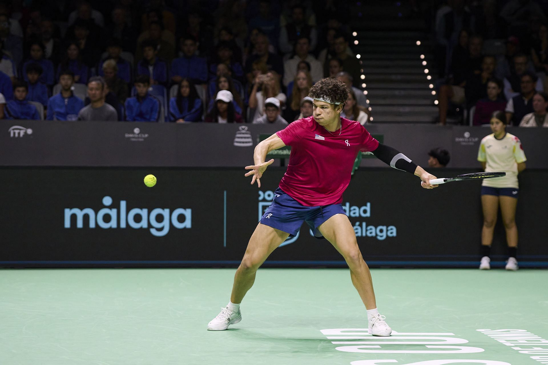 Ben Shelton at the Davis Cup Finals 2024. (Photo: Getty)