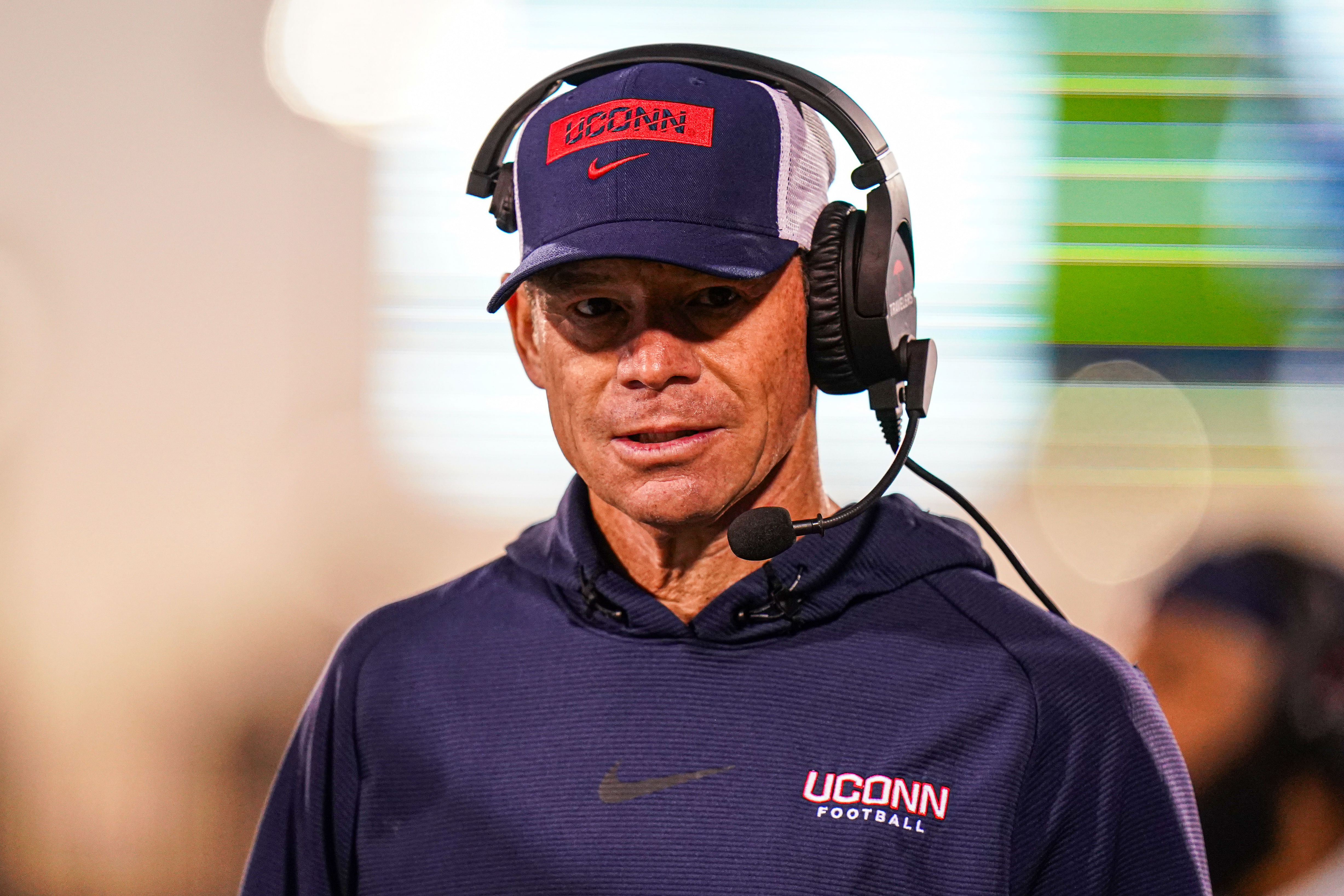 It hasn&#039;t gotten many headlines, but Jim Mora&#039;s work at UConn this season has been impressive. (Photo Credit: IMAGN)