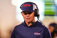 It hasn't gotten many headlines, but Jim Mora's work at UConn this season has been impressive. (Photo Credit: IMAGN)