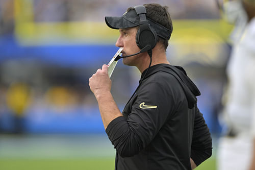 Dennis Allen at New Orleans Saints at Los Angeles Chargers - Source: Imagn