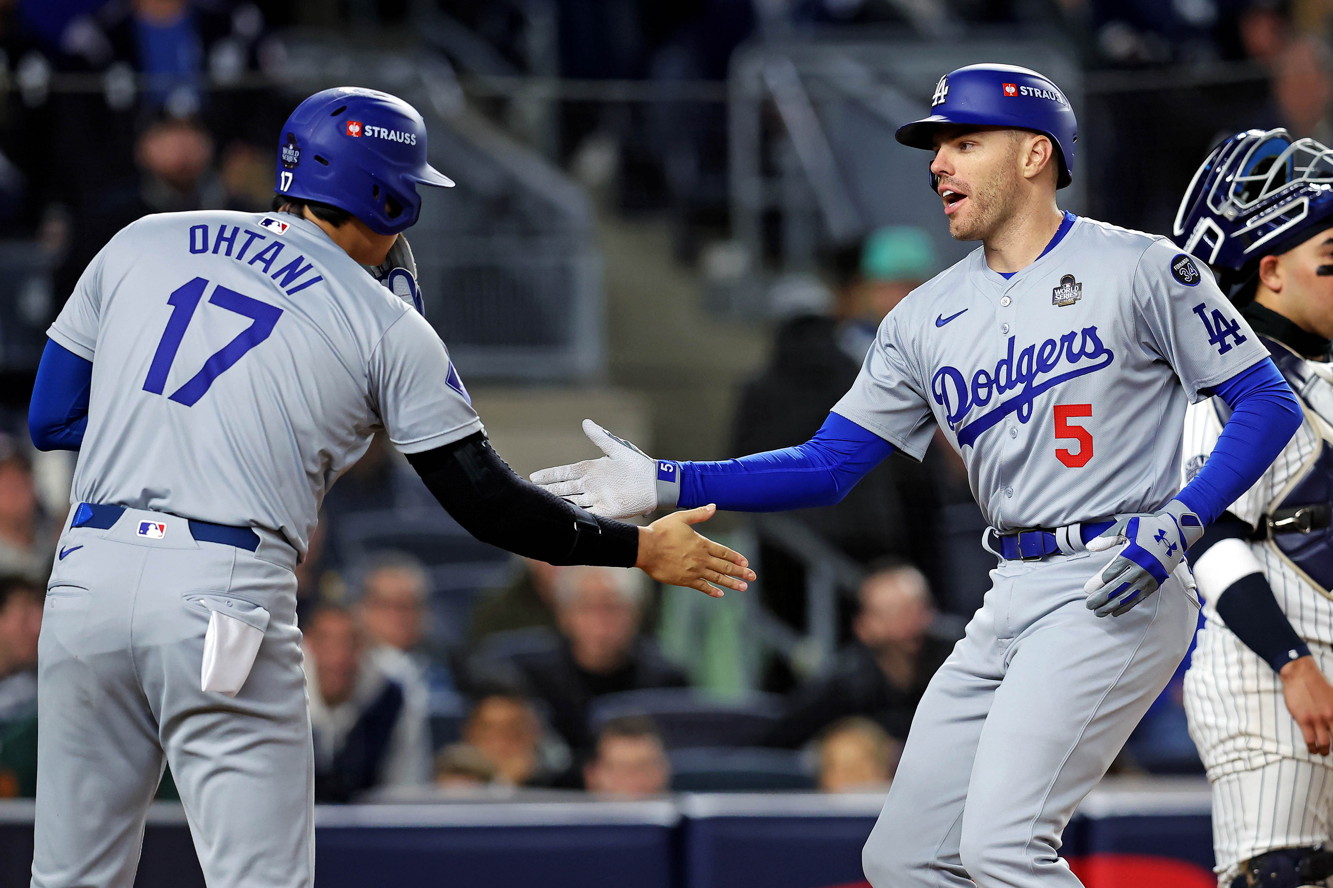 Los Angeles Dodgers - Shohei Ohtani and Freddie Freeman (Photo via IMAGN)