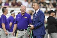LSU and Brian Kelly will likely miss the CFP this season (Image Credit: IMAGN)