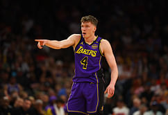 Dalton Knecht Stats Tonight: Lakers rookie endures rough game against short-handed Philadelphia 76ers