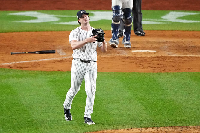 "Don't know how Gerrit Cole feels about it" - MLB insider explains reasons for Yankees opting out of extending ace pitcher to 2029 for $36,000,000