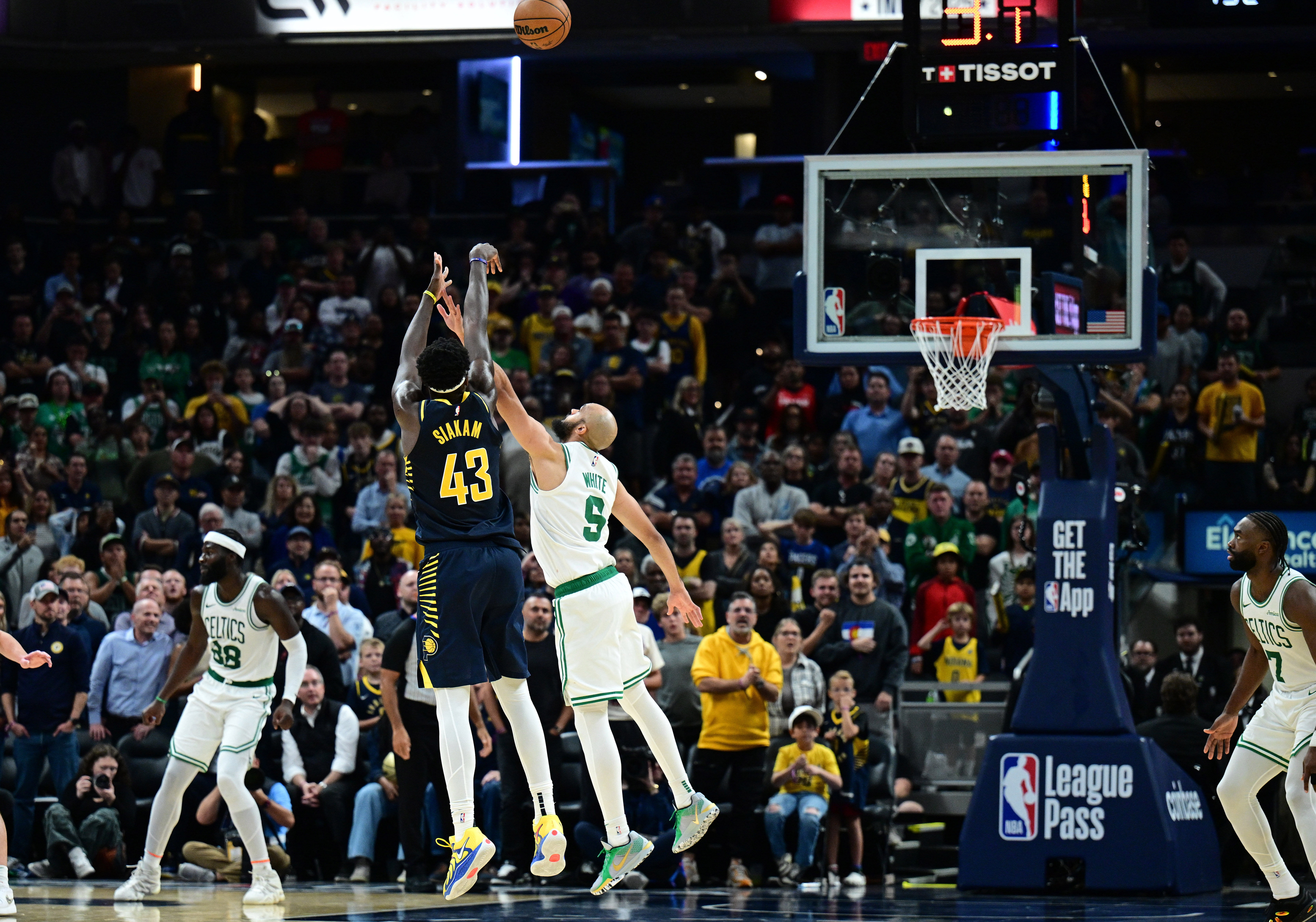 Boston Celtics vs Indiana Pacers (Oct. 30) (Image Credit: Marc Lebryk-Imagn Images)