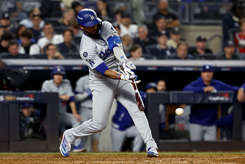 Los Angeles Dodgers - Teoscar Hernandez (Photo via IMAGN)