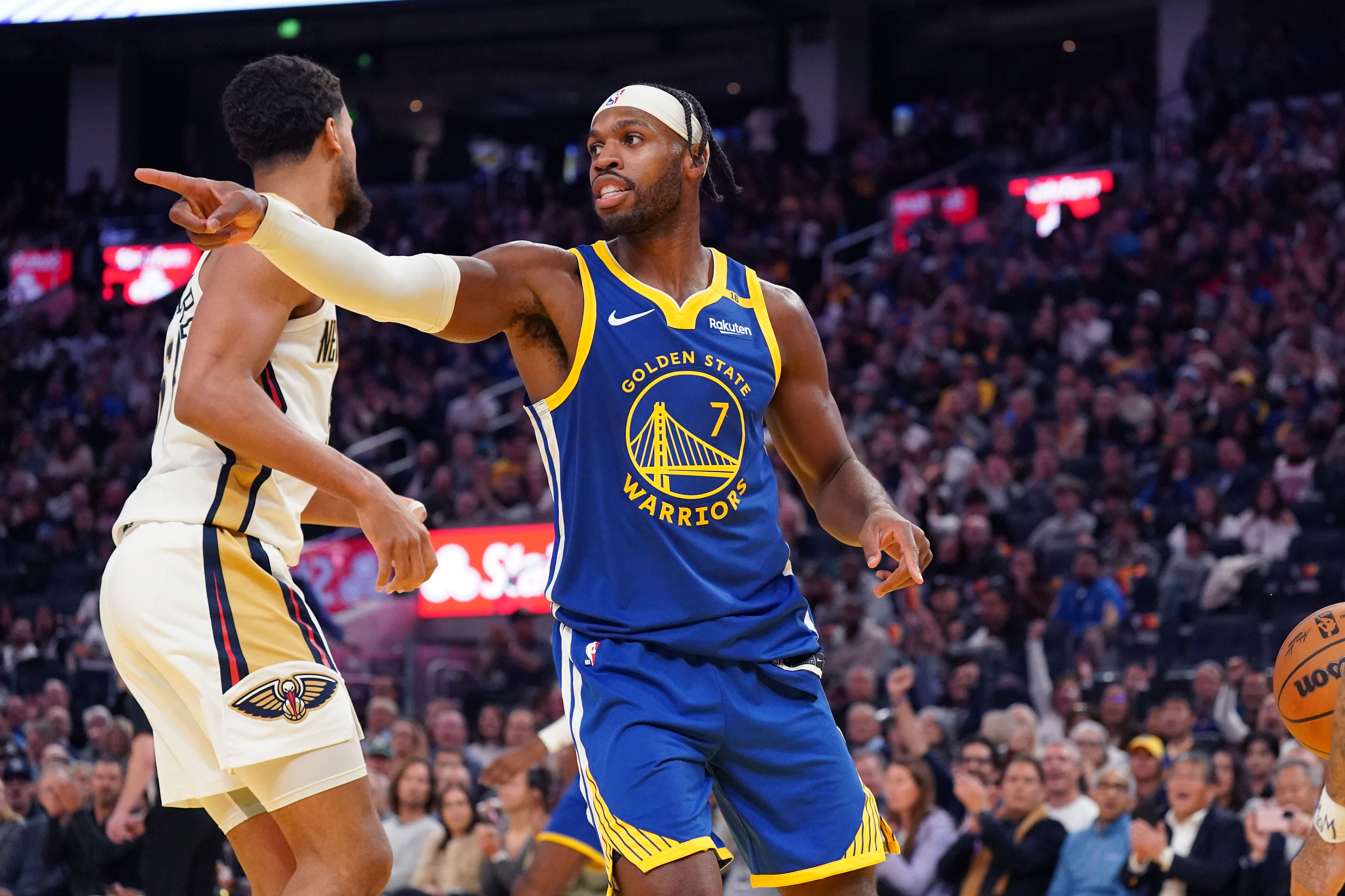 Golden State Warriors shooting guard Buddy Hield (Image Credit: David Gonzales-Imagn Images)